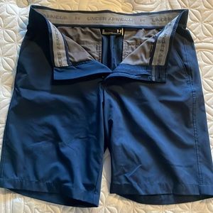 Men’s Under Armour Size 36 - Navy Blue Golf Shorts